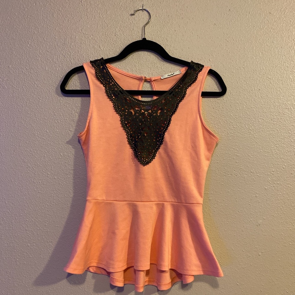 Pink blouse
